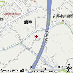 広島県広島市安佐北区安佐町飯室1099周辺の地図