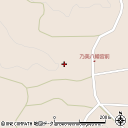 乃美本宮八幡神社周辺の地図