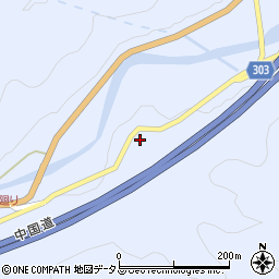 広島県山県郡安芸太田町中筒賀752周辺の地図