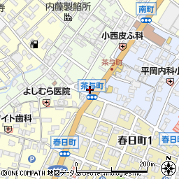 三重県松阪市茶与町22周辺の地図