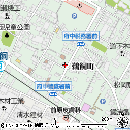 広島県府中市鵜飼町543周辺の地図
