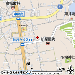広島県福山市加茂町上加茂350周辺の地図