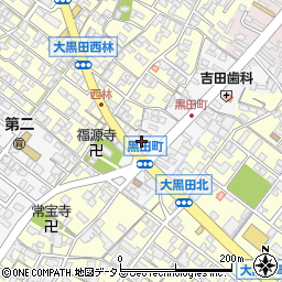 ファミリーマート松阪黒田町店周辺の地図