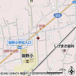 広島県福山市神辺町上御領3周辺の地図