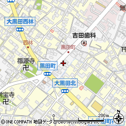 三重県松阪市黒田町106周辺の地図