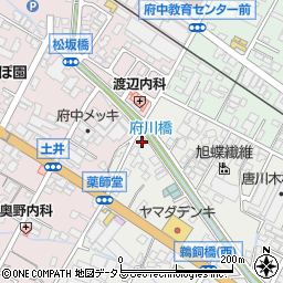 広島県府中市高木町301周辺の地図