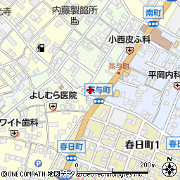 三重県松阪市茶与町20周辺の地図