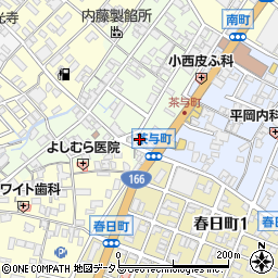 上田木材生産周辺の地図