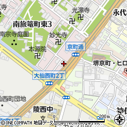 坂東接骨院周辺の地図