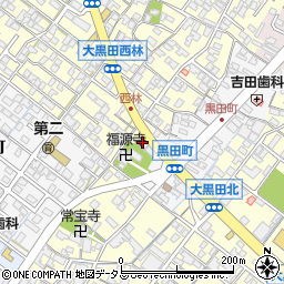 ワークトップ松阪周辺の地図