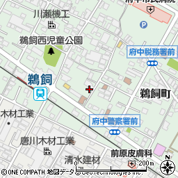広島県府中市鵜飼町520周辺の地図