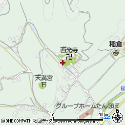 岡山県井原市下稲木町874周辺の地図