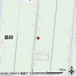 岡山県岡山市南区藤田930周辺の地図