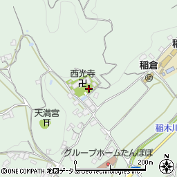 岡山県井原市下稲木町975周辺の地図