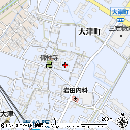三重県松阪市大津町563周辺の地図