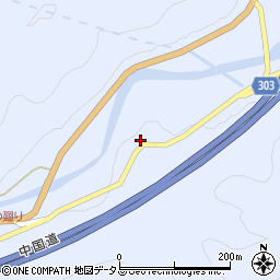 広島県山県郡安芸太田町中筒賀757周辺の地図
