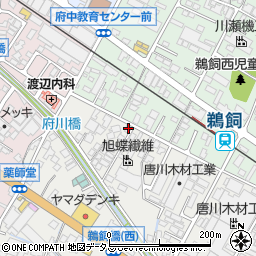 広島県府中市高木町281-2周辺の地図