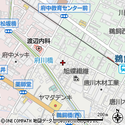 広島県府中市高木町297周辺の地図