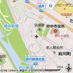 広島県府中市府川町278周辺の地図