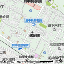 広島県府中市鵜飼町579周辺の地図