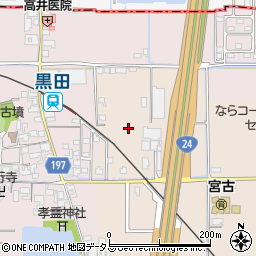 奈良県磯城郡田原本町宮古724周辺の地図
