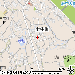 広島県府中市土生町1359周辺の地図