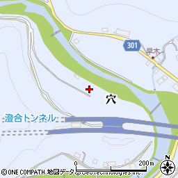 広島県山県郡安芸太田町穴1068-1周辺の地図