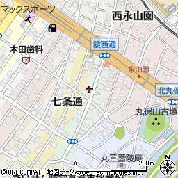 大阪府堺市堺区陵西通3-7周辺の地図