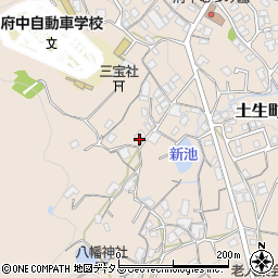 広島県府中市土生町1465周辺の地図
