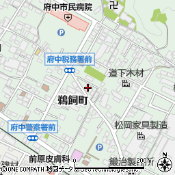 広島県府中市鵜飼町574周辺の地図