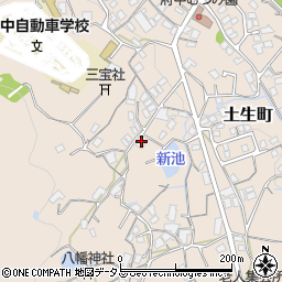 広島県府中市土生町1441周辺の地図