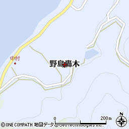 兵庫県淡路市野島轟木周辺の地図