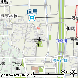 西道寺周辺の地図
