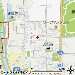 奈良県磯城郡田原本町鍵356-40周辺の地図