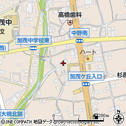 広島県福山市加茂町上加茂164周辺の地図