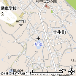 広島県府中市土生町1439周辺の地図