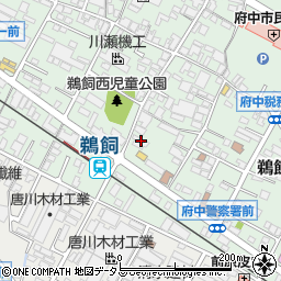 広島県府中市鵜飼町523周辺の地図