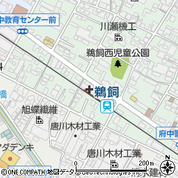 広島県府中市鵜飼町43周辺の地図