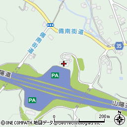 山陽自動車道　道口ＰＡ上り周辺の地図