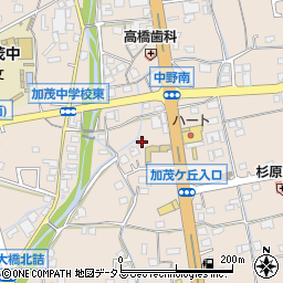 広島県福山市加茂町上加茂165周辺の地図