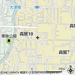 日本ディナー西畑精肉店周辺の地図