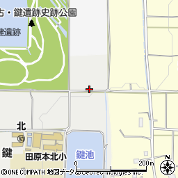 奈良県磯城郡田原本町鍵215周辺の地図