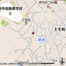 広島県府中市土生町1467周辺の地図