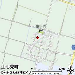 三重県松阪市上七見町458周辺の地図