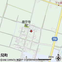 三重県松阪市上七見町495周辺の地図