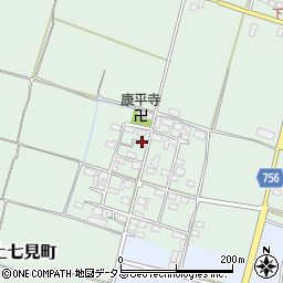 三重県松阪市上七見町457周辺の地図
