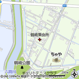 鶴崎集会所周辺の地図