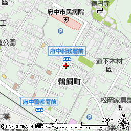 広島県府中市鵜飼町576周辺の地図