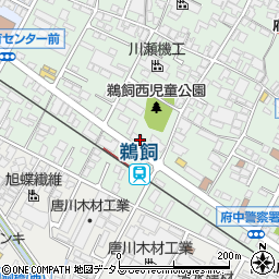 広島県府中市鵜飼町47周辺の地図