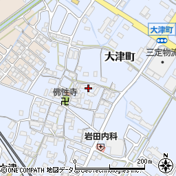 三重県松阪市大津町566周辺の地図